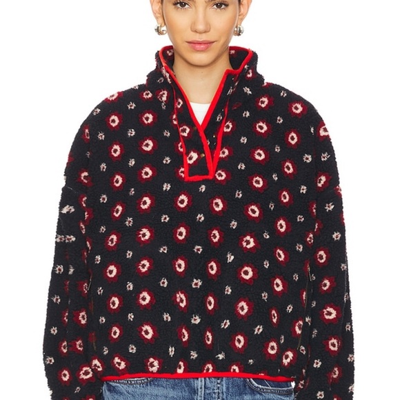 The Great Floral Fleece Pullover - Picture 4 of 6